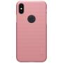 Nillkin Super Frosted Shield Matte cover case for Apple iPhone XS, iPhone X (with LOGO cutout) order from official NILLKIN store